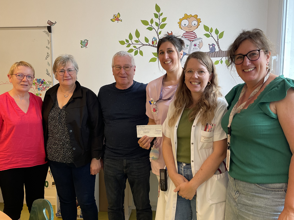 Don à l'association Enfants et Sourires